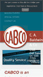 Mobile Screenshot of cabaldwin.com